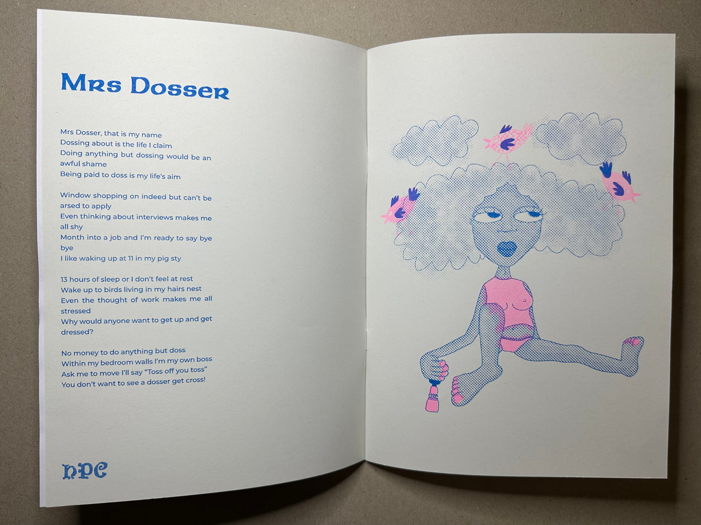 Riso Poetry Zine